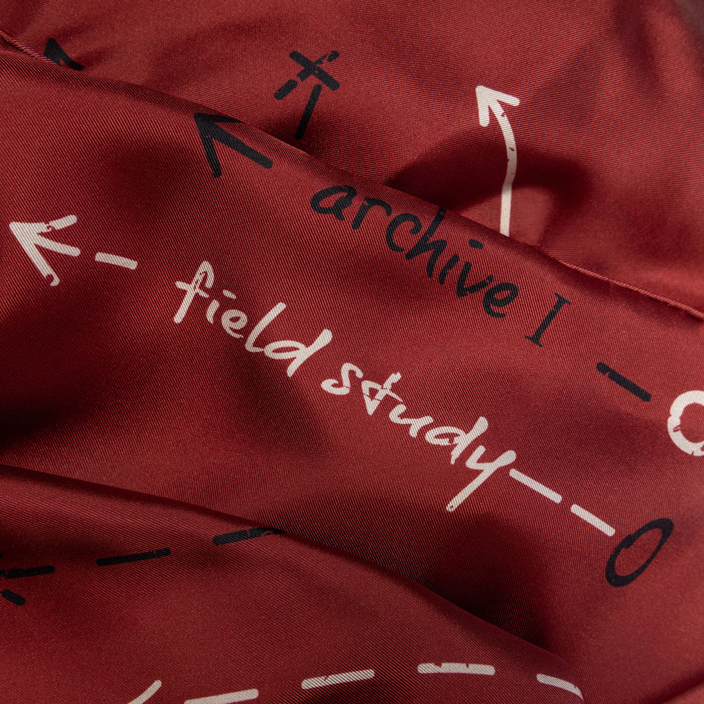 Field Study II Silk Scarf - Pre-Order