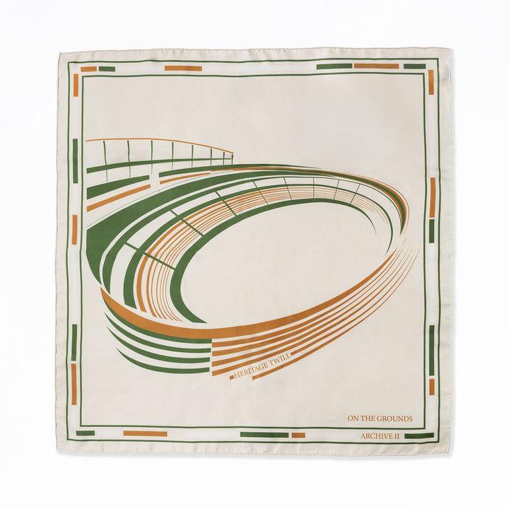 On The Grounds Silk Scarf