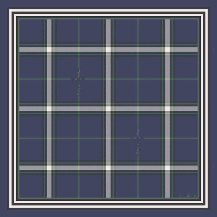 Heirloom Check Silk Scarf - Pre-Order