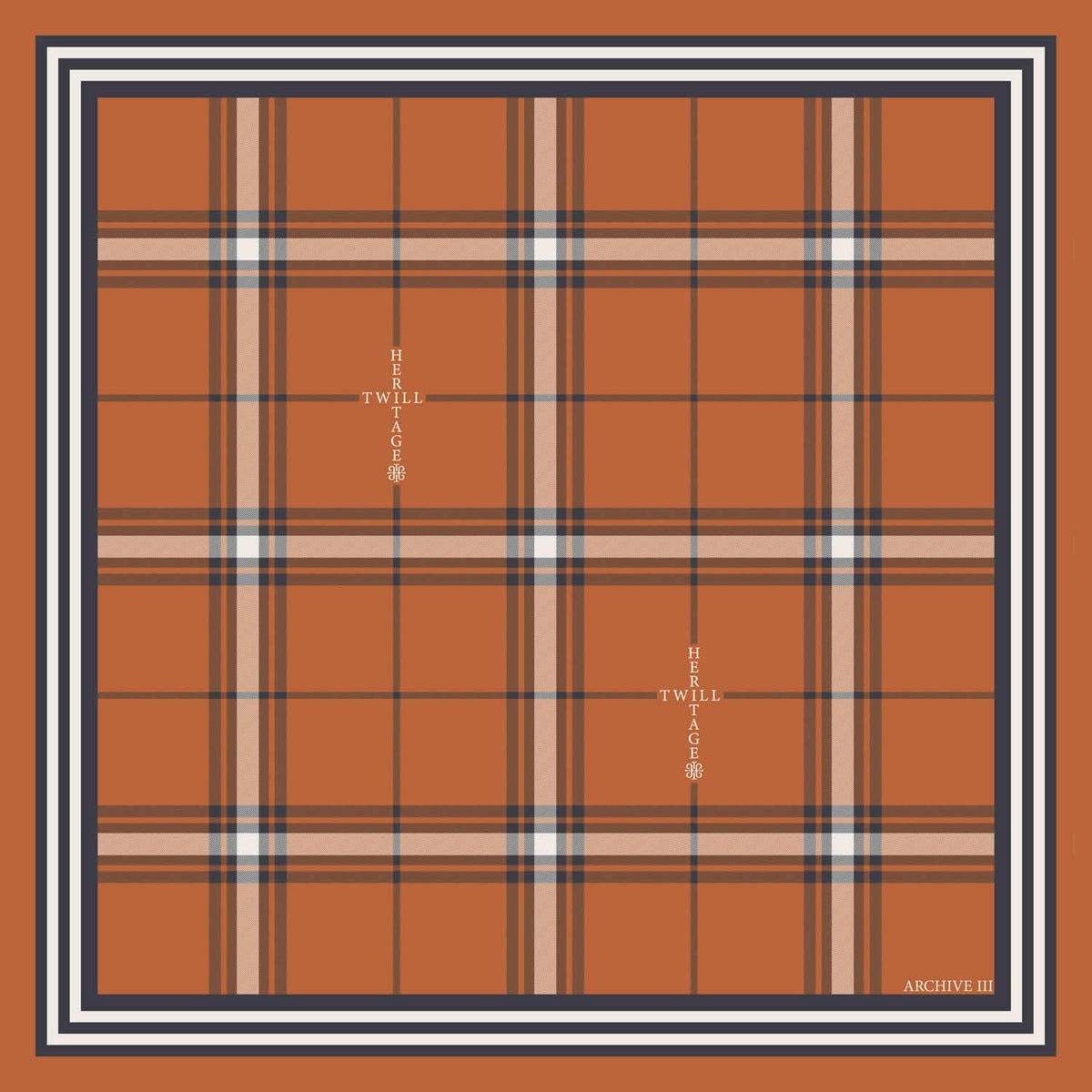 Heirloom Check Silk Scarf - Pre-Order