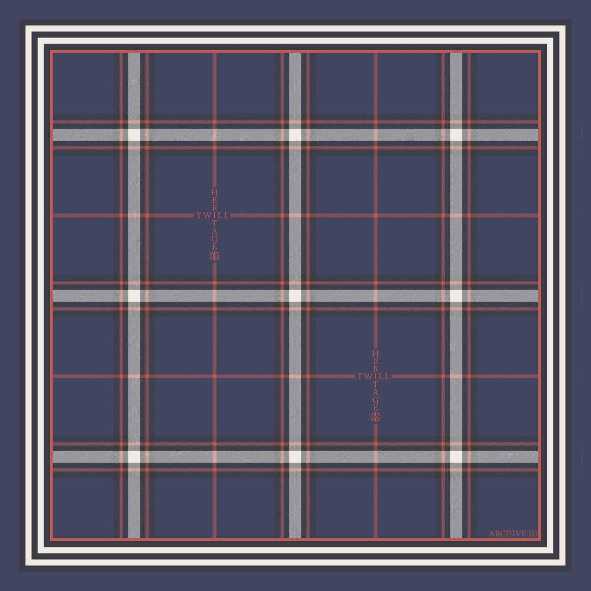 Heirloom Check Silk Scarf - Pre-Order