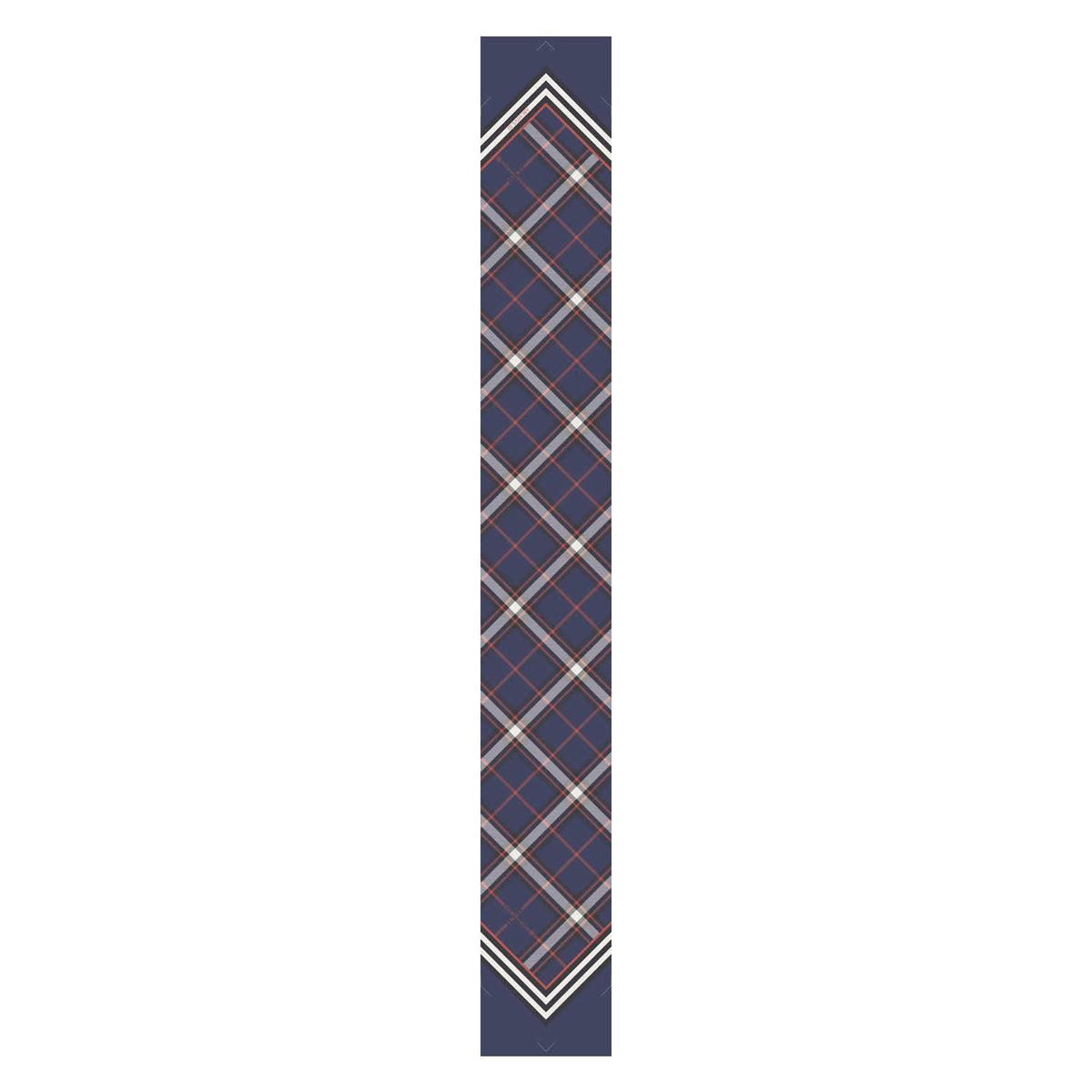 Heirloom Check Silk Twilly - Pre-Order