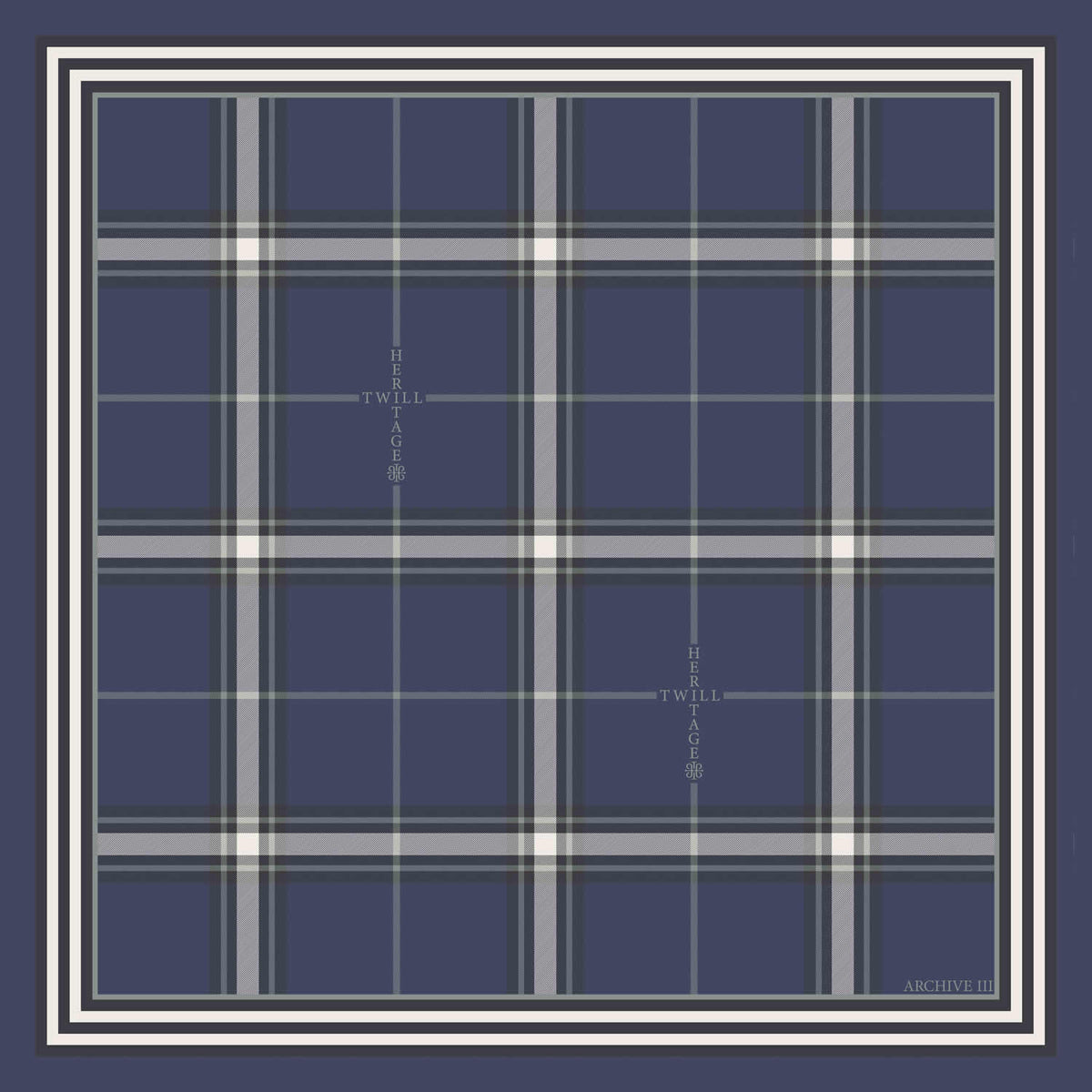 Heirloom Check Silk Scarf - Pre-Order