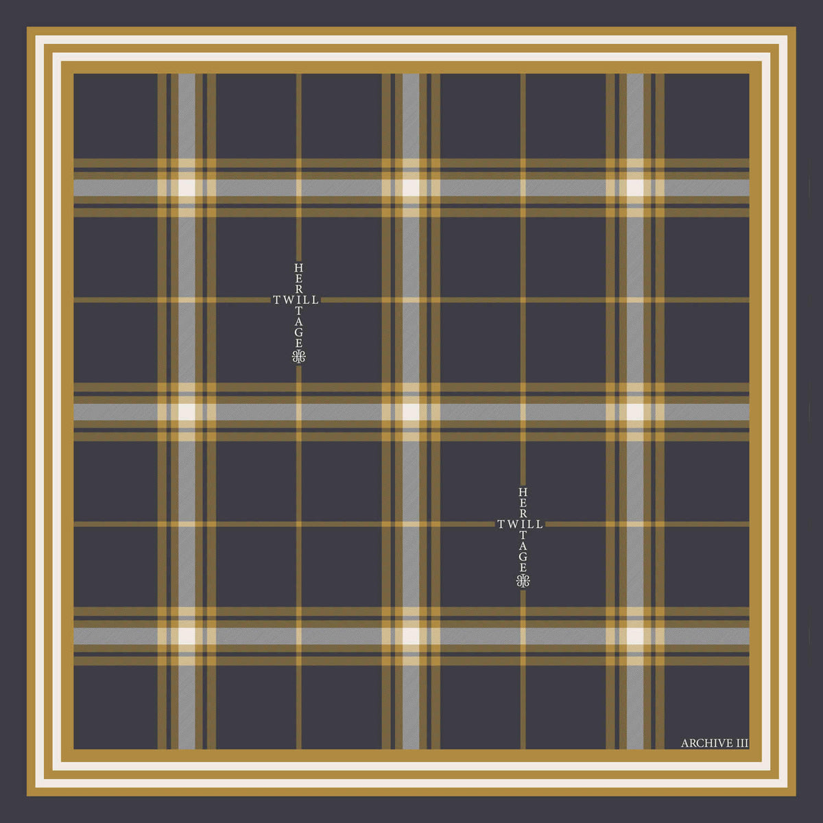 Heirloom Check Silk Scarf - Pre-Order