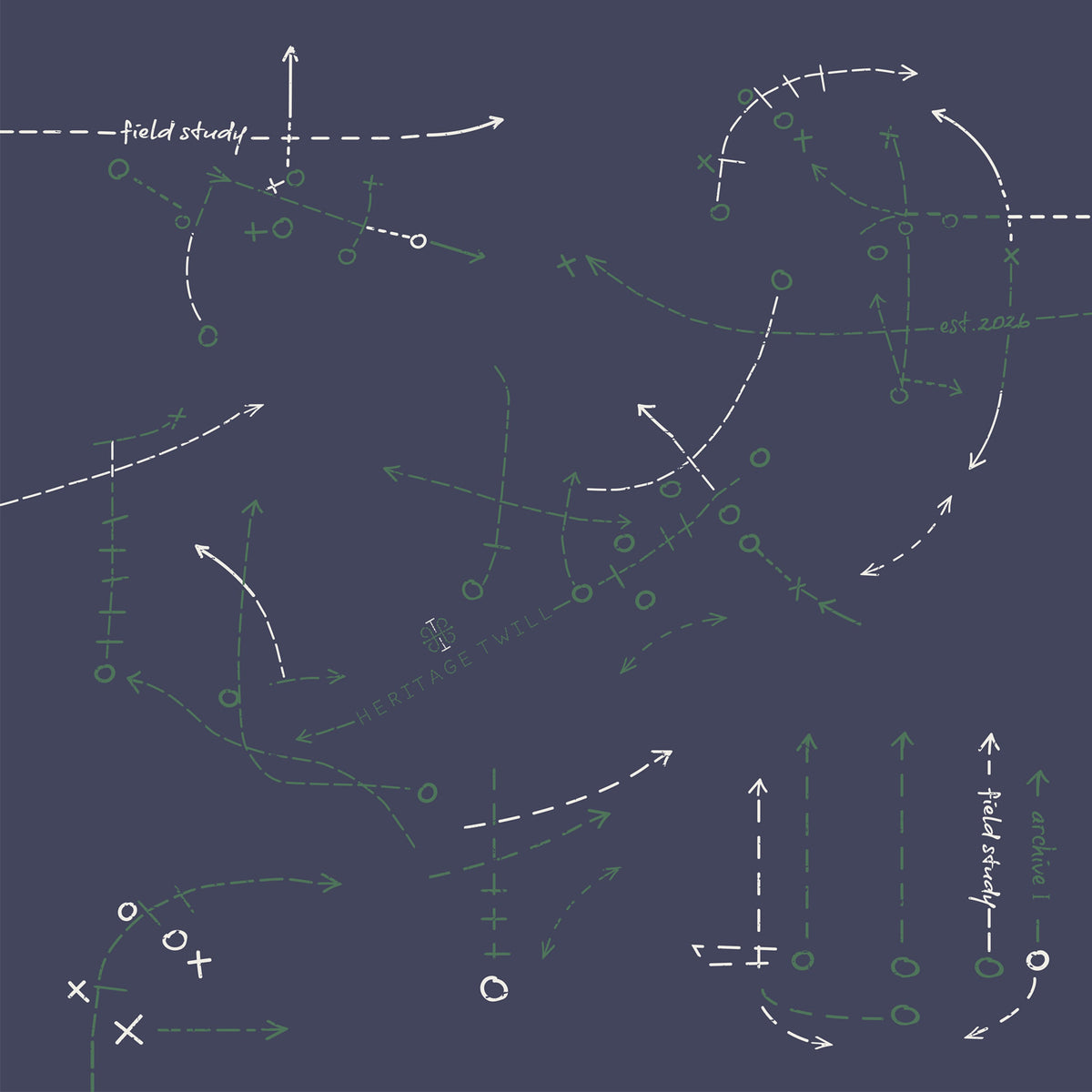 Field Study II Silk Scarf - Pre-Order