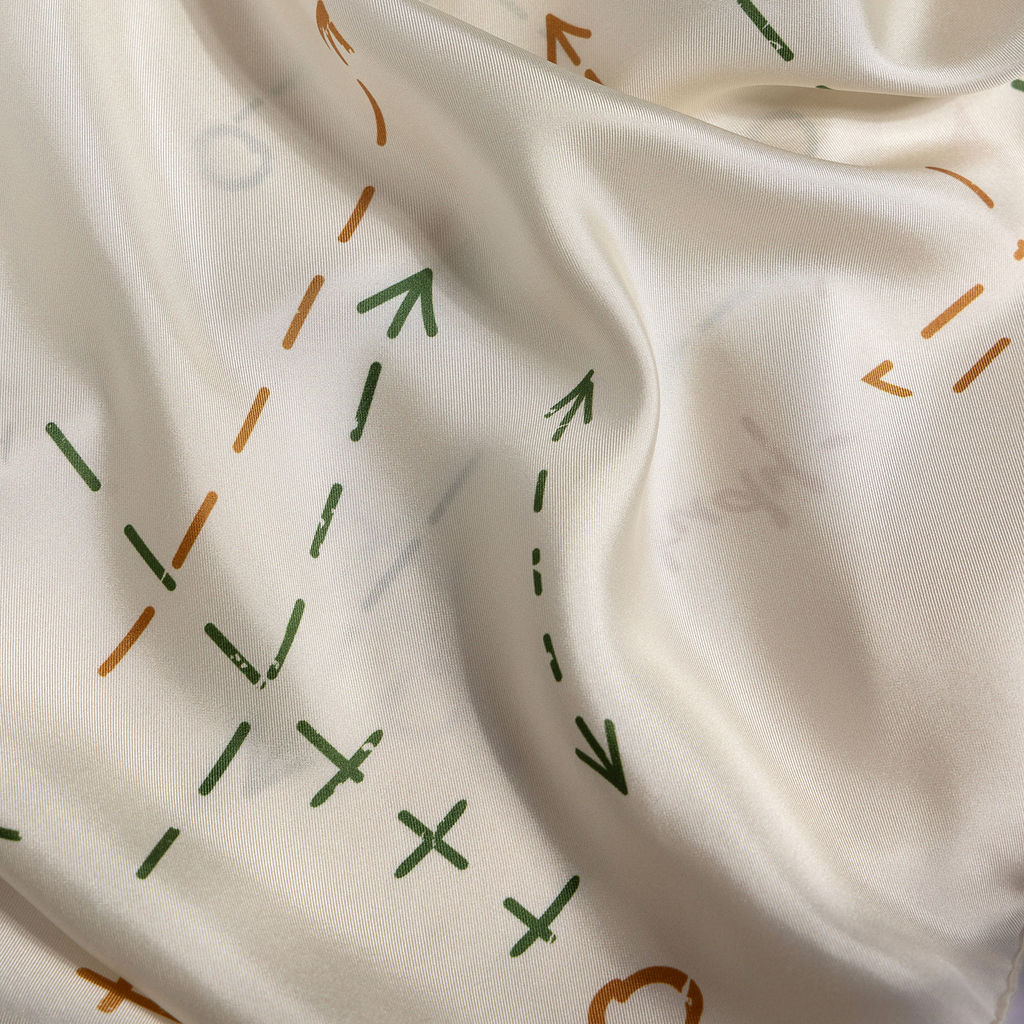 Field Study I Silk Scarf