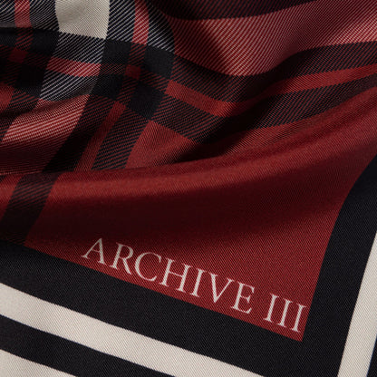 Heirloom Check Silk Twilly