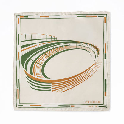 On The Grounds Silk Scarf