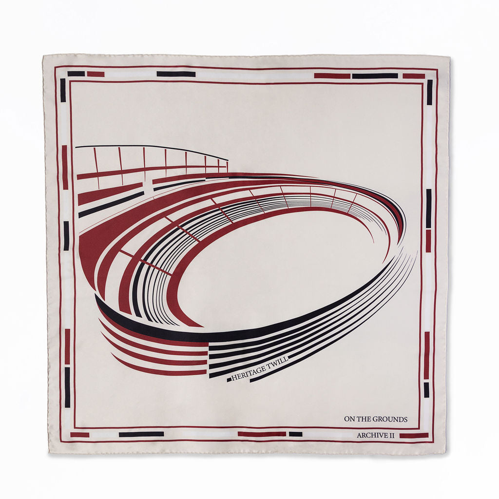 On The Grounds Silk Scarf