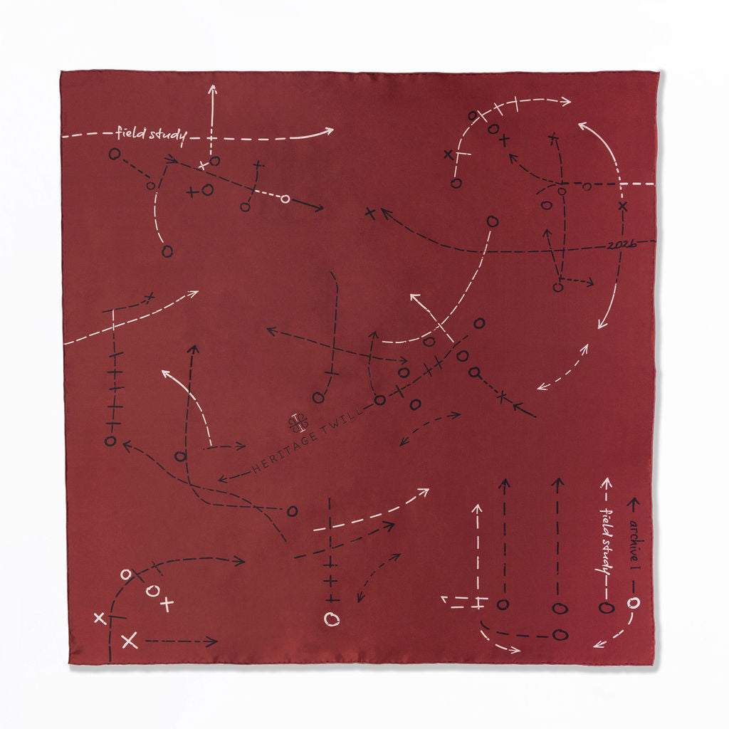 Field Study II Silk Scarf - Pre-Order