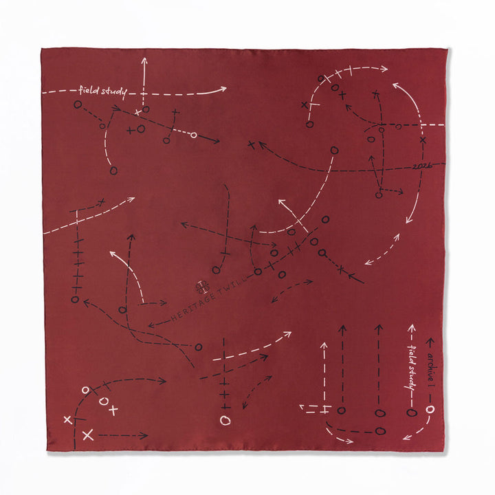 Field Study II Silk Scarf - Pre-Order