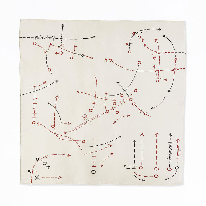 Field Study I Silk Scarf - Pre-Order