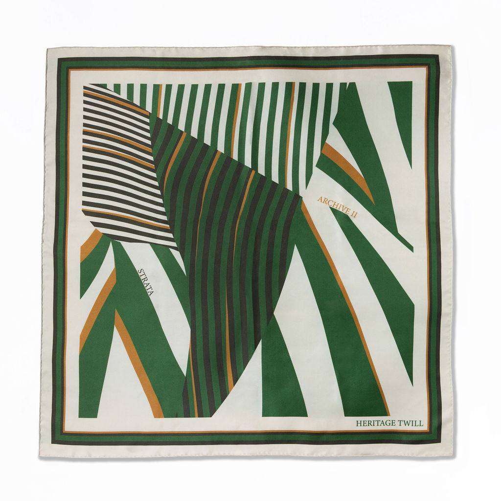 STRATA Silk Scarf