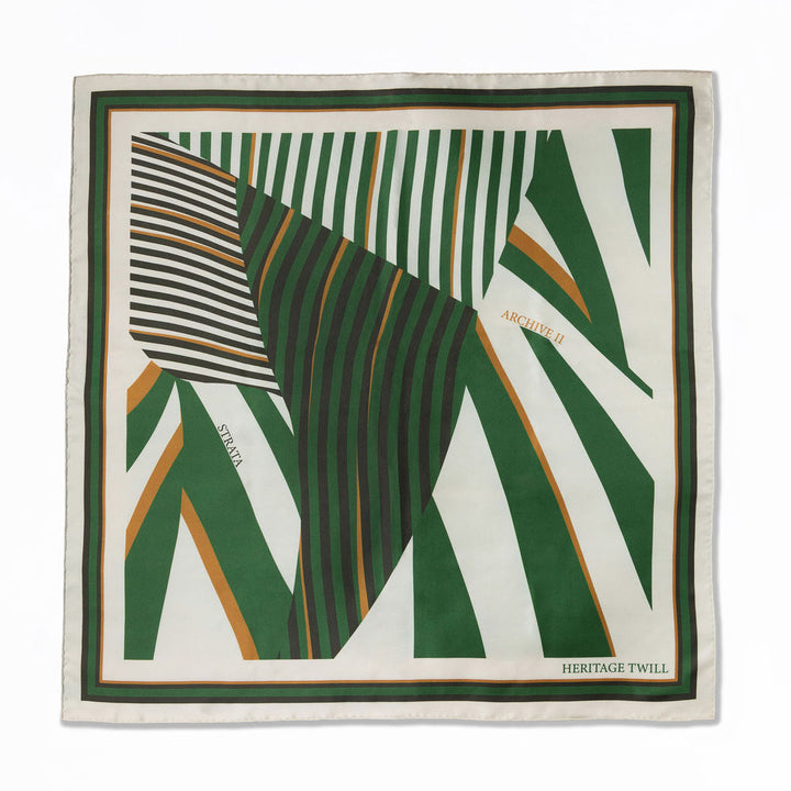STRATA Silk Scarf