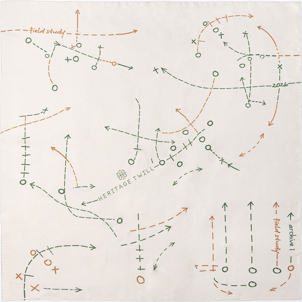 Field Study I Silk Scarf