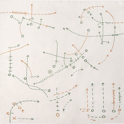 Field Study I Silk Scarf