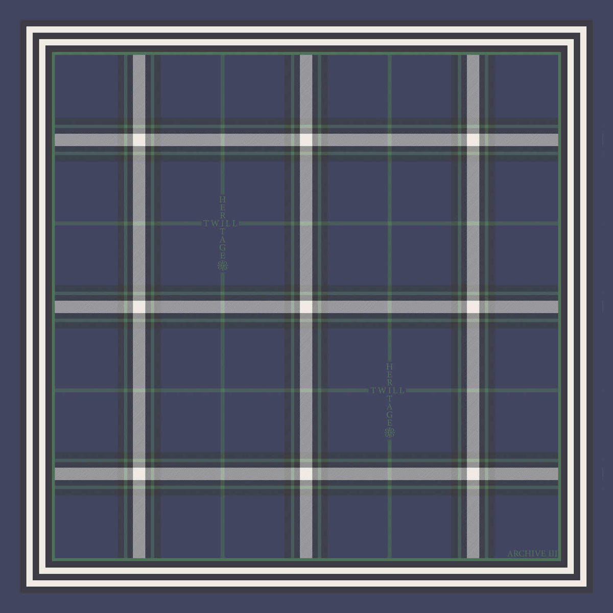 Heirloom Check Silk Scarf - Pre-Order