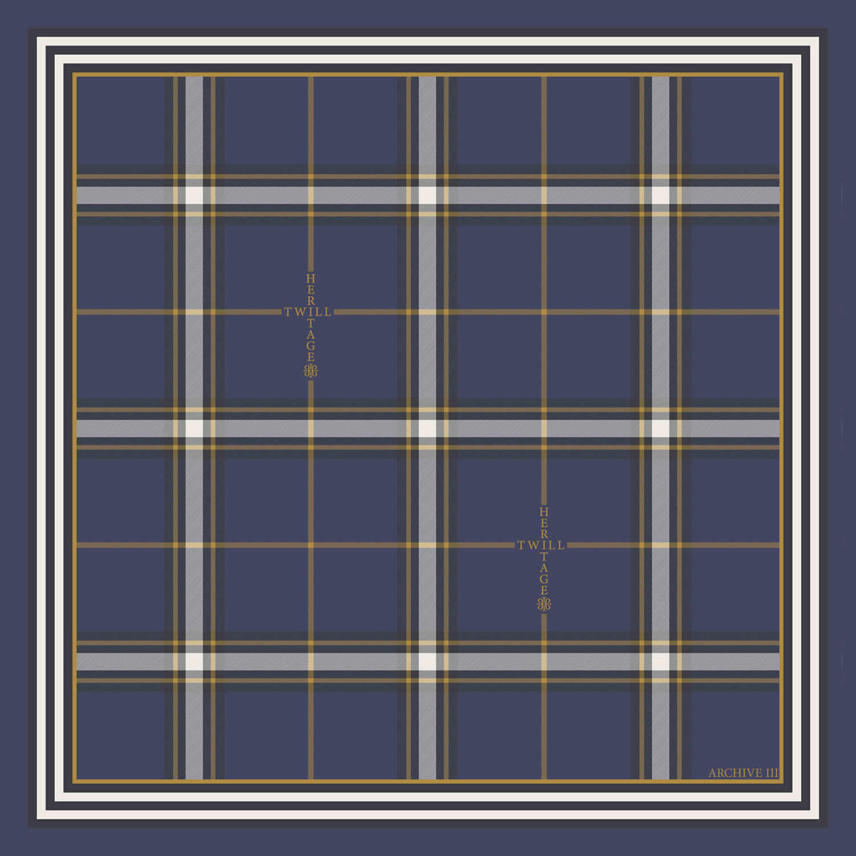 Heirloom Check Silk Scarf - Pre-Order