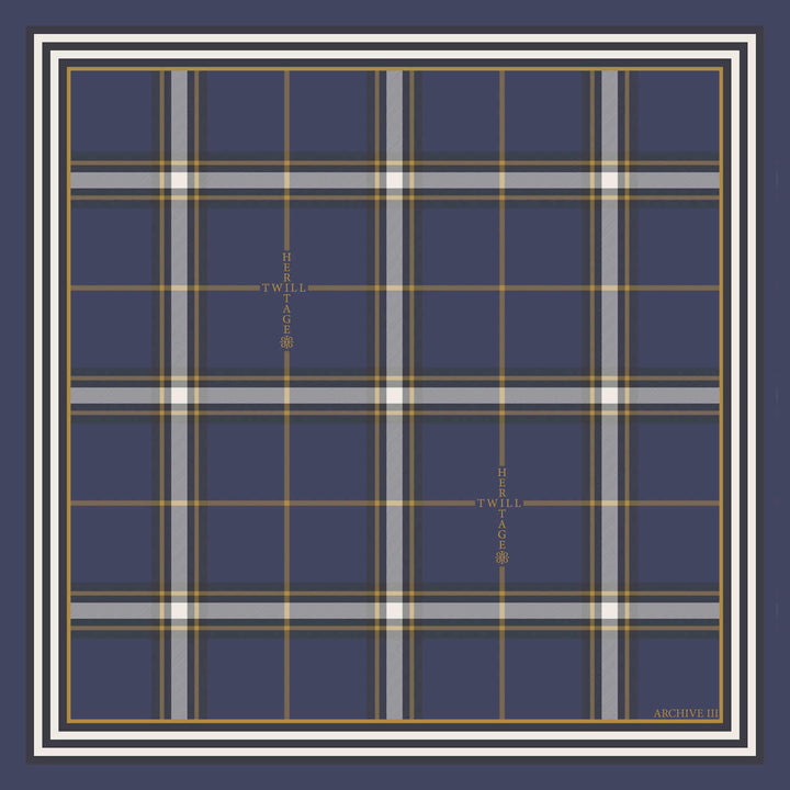 Heirloom Check Silk Scarf - Pre-Order