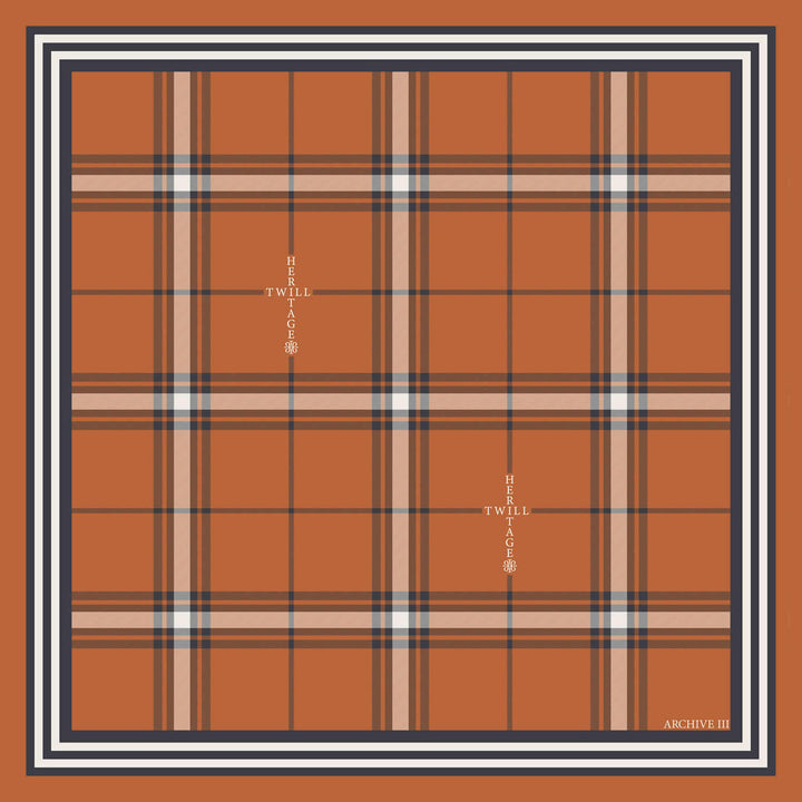 Heirloom Check Silk Scarf - Pre-Order