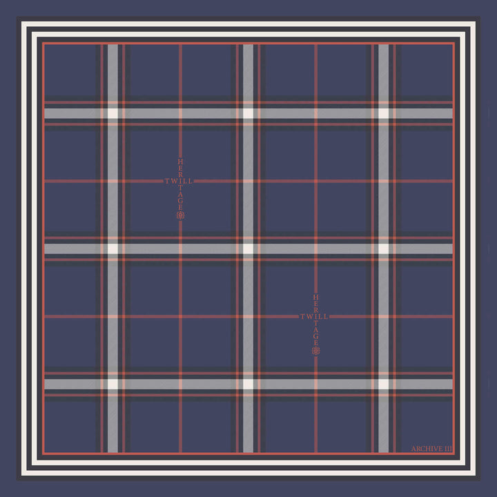Heirloom Check Silk Scarf - Pre-Order