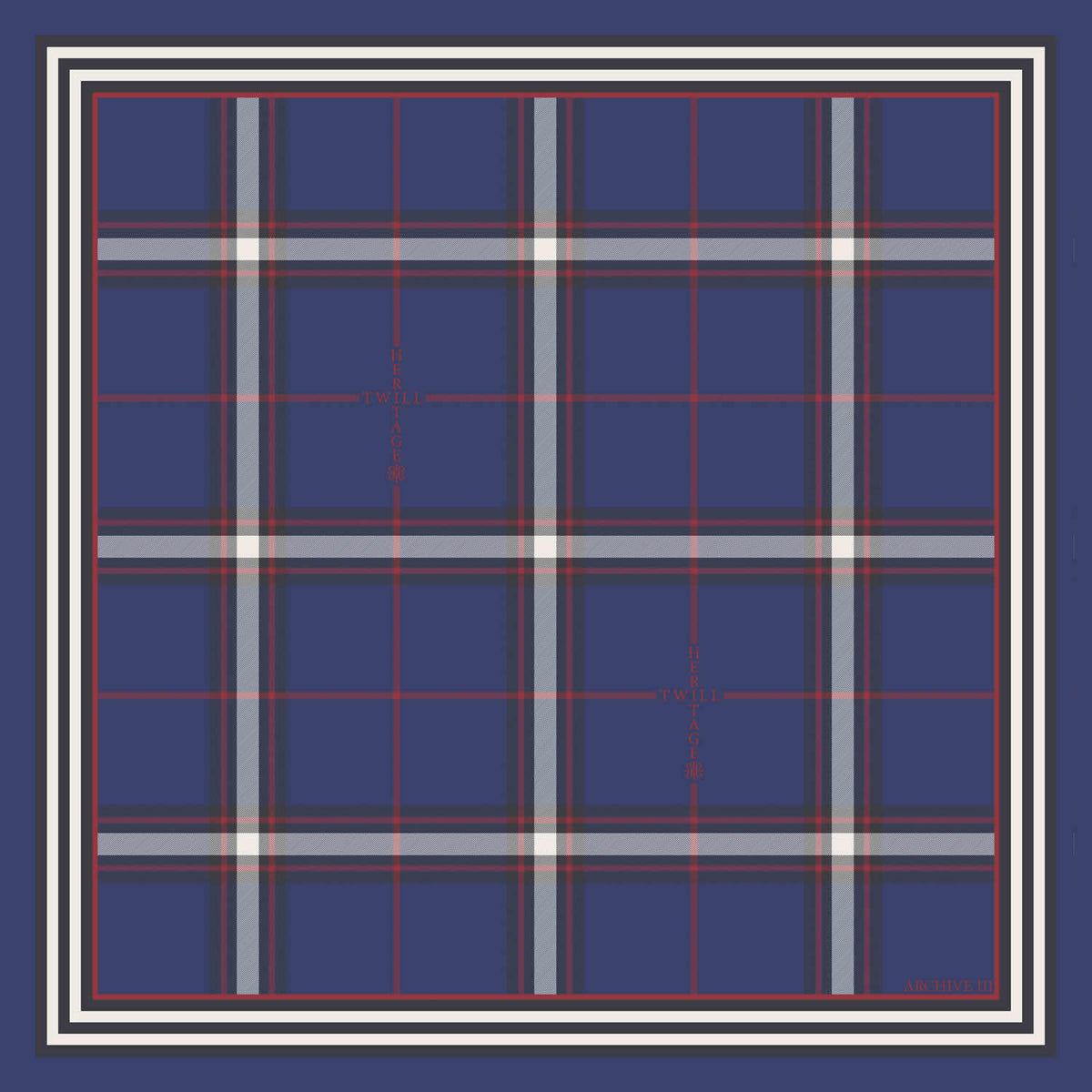 Heirloom Check Silk Scarf - Pre-Order
