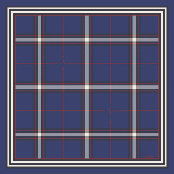 Heirloom Check Silk Scarf - Pre-Order