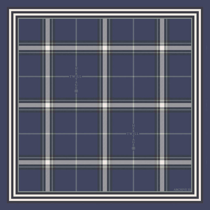 Heirloom Check Silk Scarf - Pre-Order