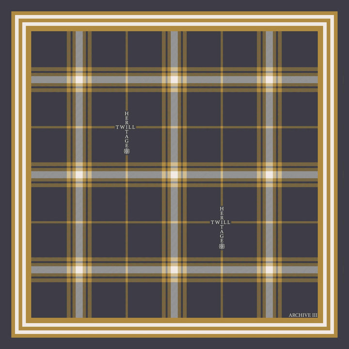 Heirloom Check Silk Scarf - Pre-Order