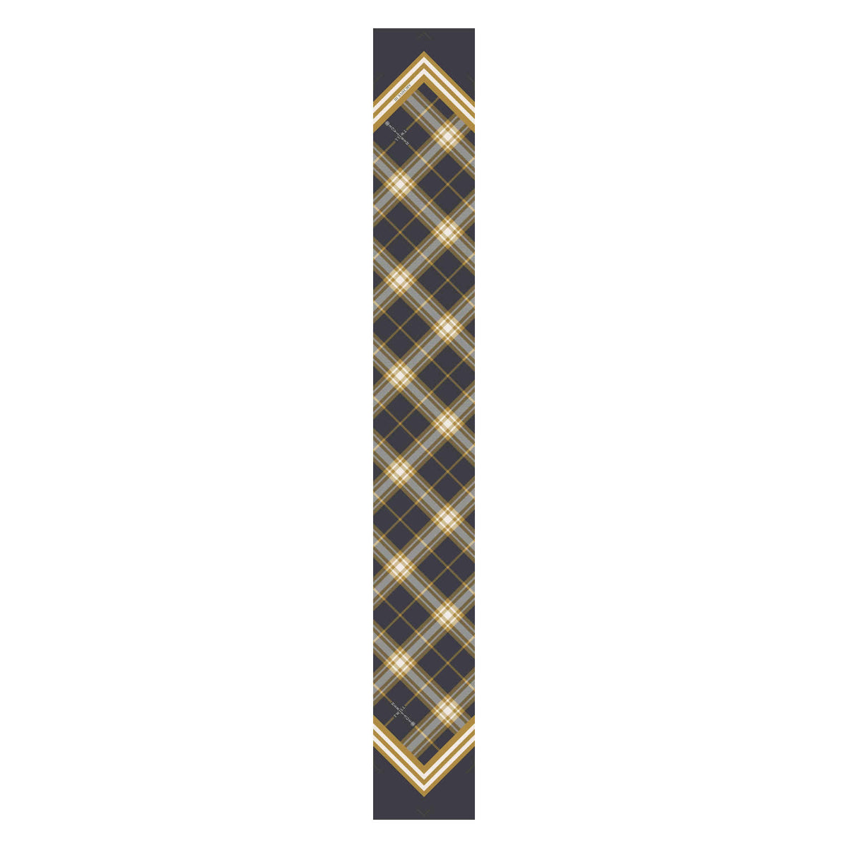 Heirloom Check Silk Twilly - Pre-Order