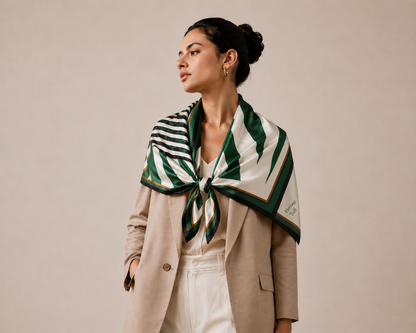 STRATA Silk Scarf