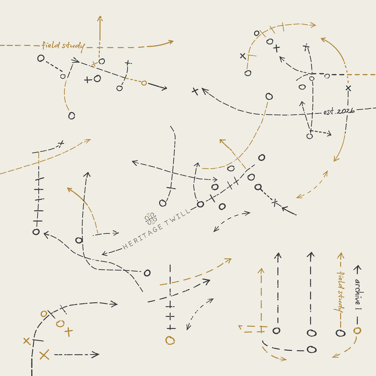 Field Study I Silk Scarf - Pre-Order