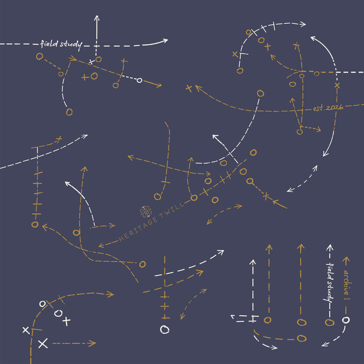 Field Study II Silk Scarf - Pre-Order