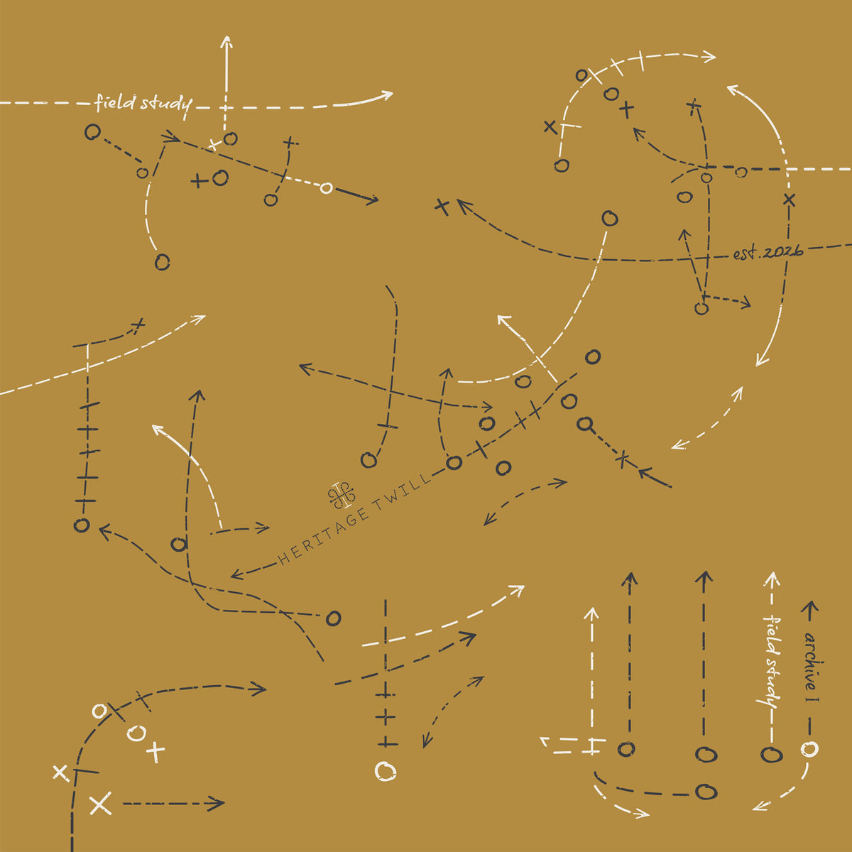 Field Study II Silk Scarf - Pre-Order