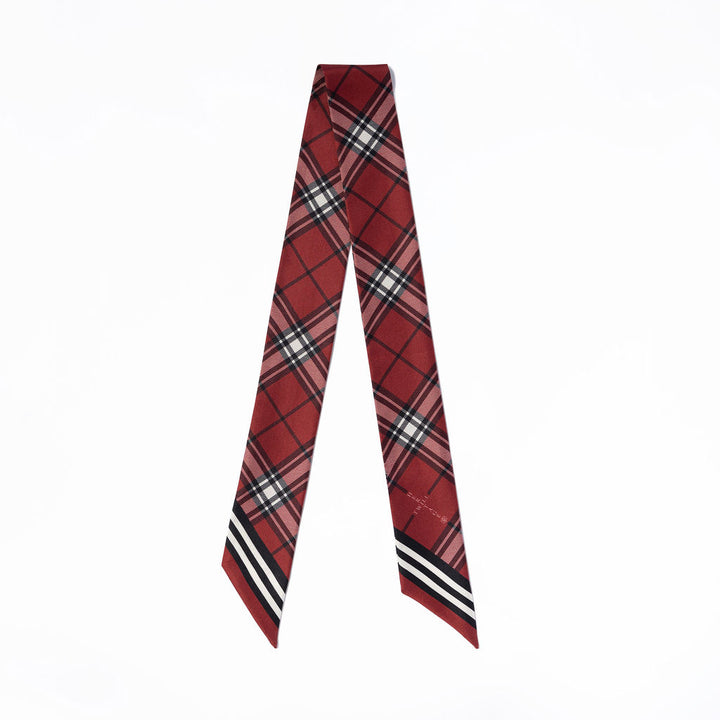 Heirloom Check Silk Twilly