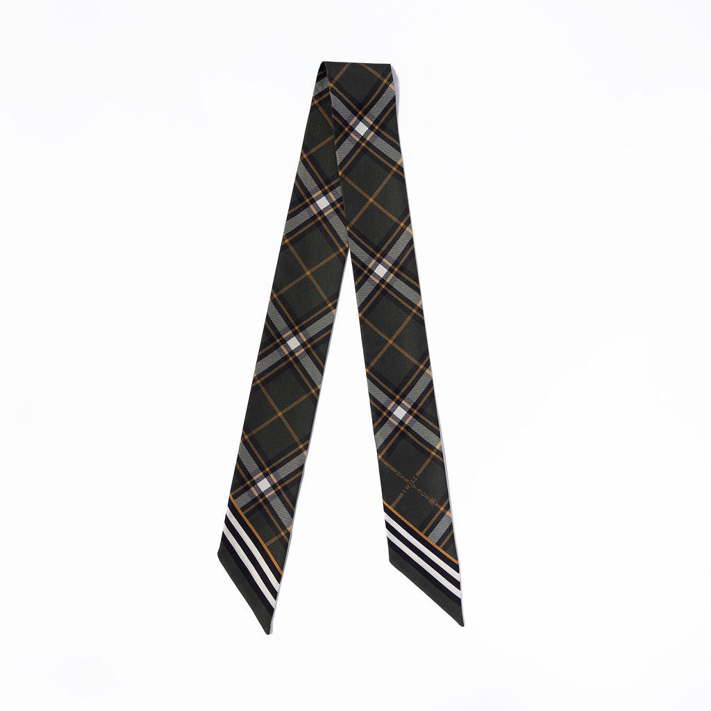 Heirloom Check Silk Twilly